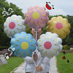 Фольгированный шар-фигура «Цветок-ромашка», 53 см