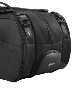 Сумка теннисная Wilson RF Tournament Racquet Bag 15PK - черный
