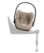 Коляска 3 в 1 Cybex Priam IV Chrome Brown complete и автокресло Cloud T i-Size Cozy Beige Plus Mirage Grey