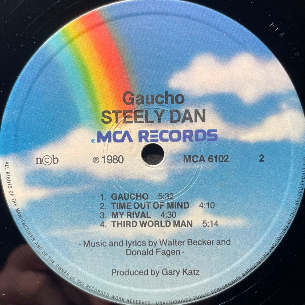 Steely Dan ‎– Gaucho (Скандинавия 1980г.)