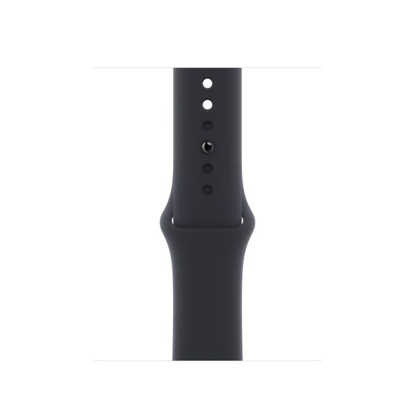 Умные часы Apple Watch Series SE Gen 2 40 мм из алюминия цвета «тёмная ночь», спортивный ремешок «тёмная ночь» (S/M 130–180mm)