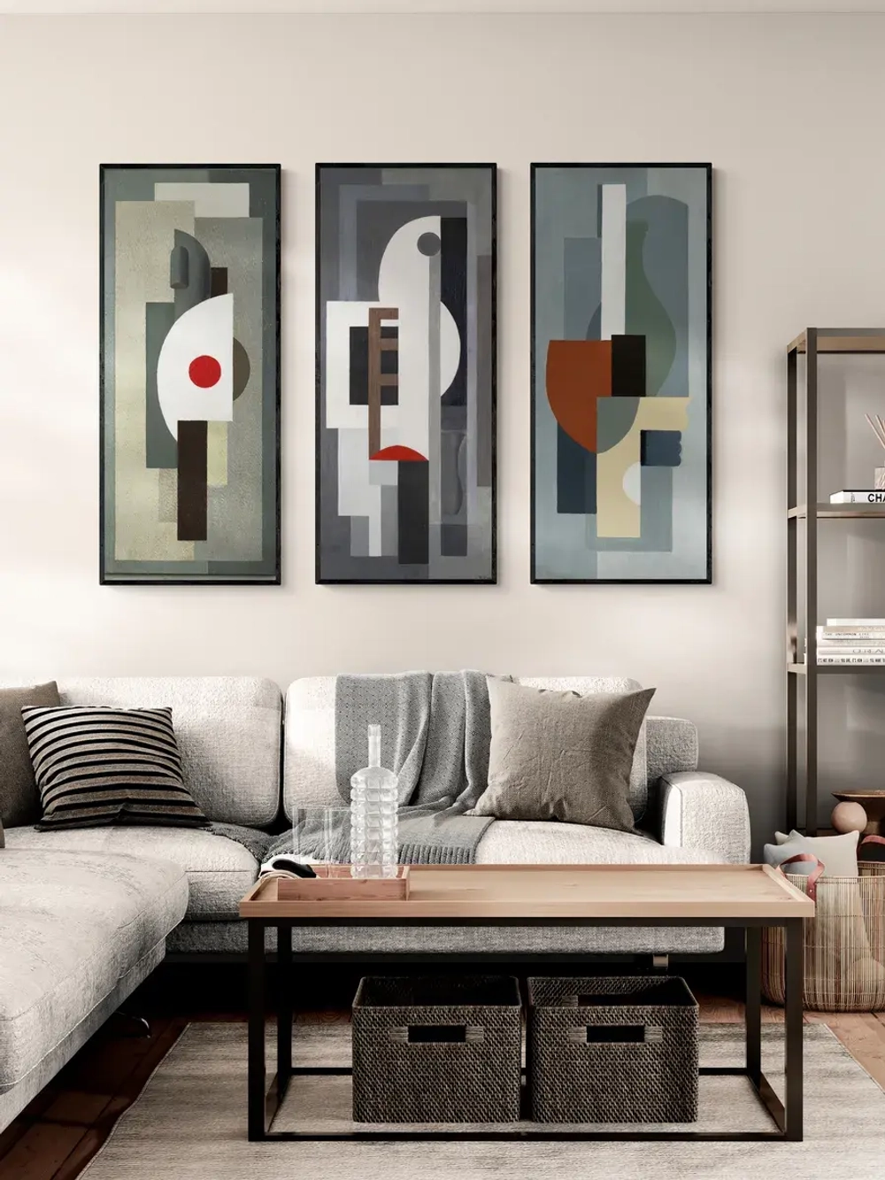 Картина на стену интерьера на холсте 50х100 см