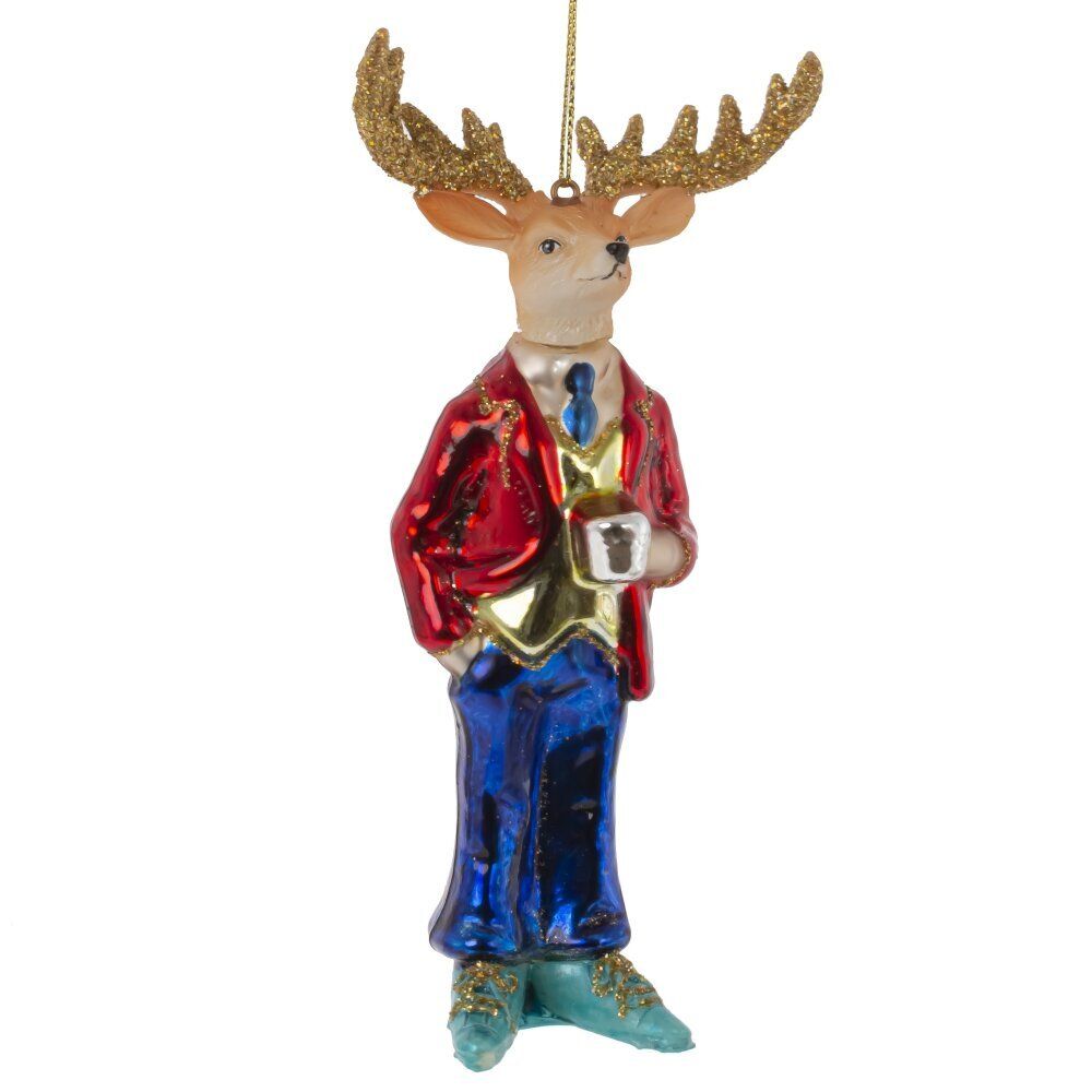 GAEM Украшение новогоднее "Олень", L8 W4,5 H16 см
