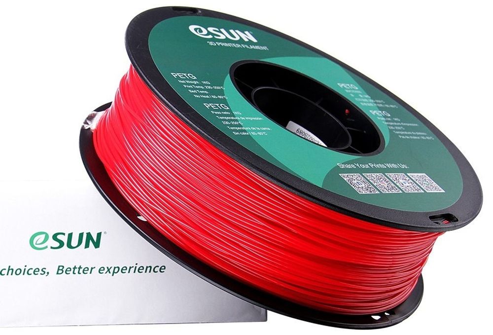 Пластик для 3D-печати ESUN PETG175SR1 красный