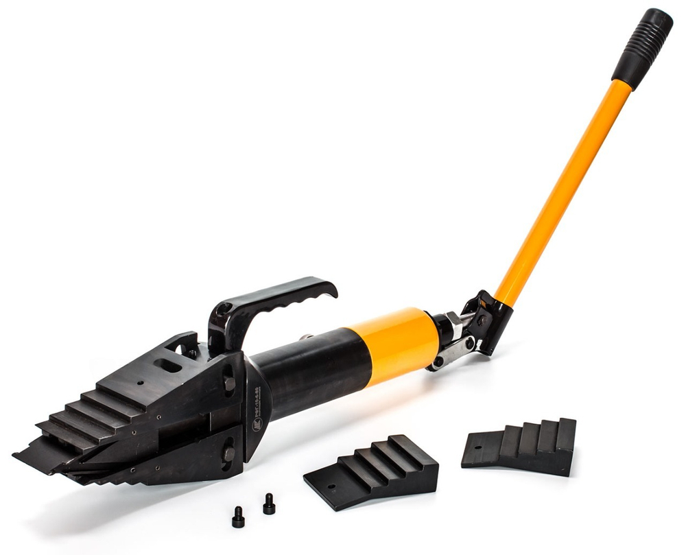 Разгонщик фланцев гидравлический Инстан РФА-14-6-80 со встроенным насосом (14тонн, 6-81мм)