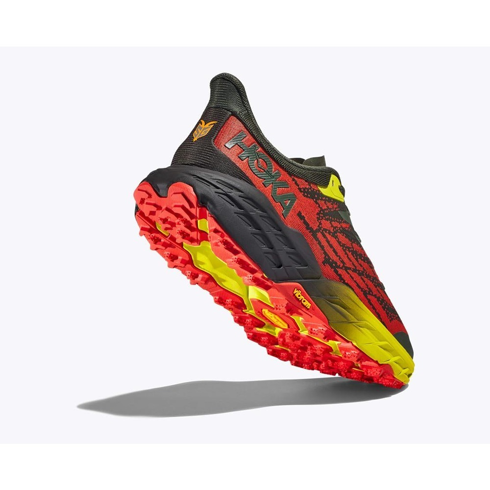 Кроссовки мужские HOKA M SPEEDGOAT 5 WIDE Thyme / Fiesta