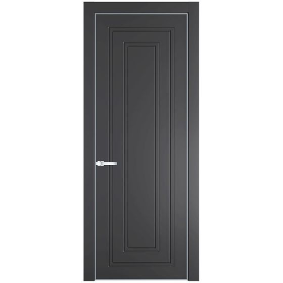 Profil Doors 28PA графит профиль серебро