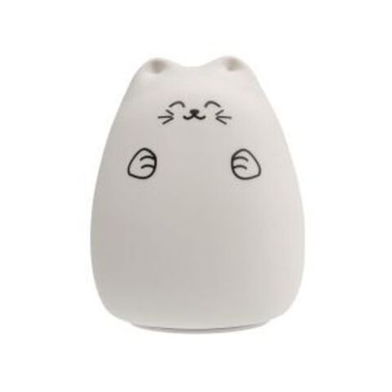 Силиконовый ночник «Котик» USB с 3 режимами, RGB-свечение NEON-NIGHT
