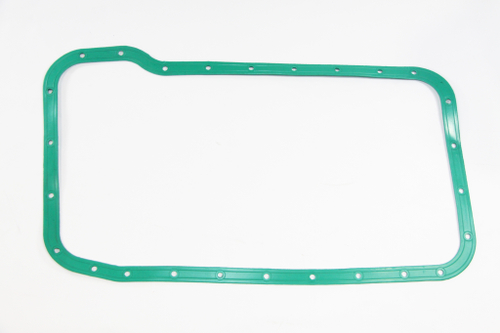 Прокладка поддона маслянного картера ЯМЗ 534 а/м ГАЗон Next зеленая резина МБС с шайбами (Балаково)