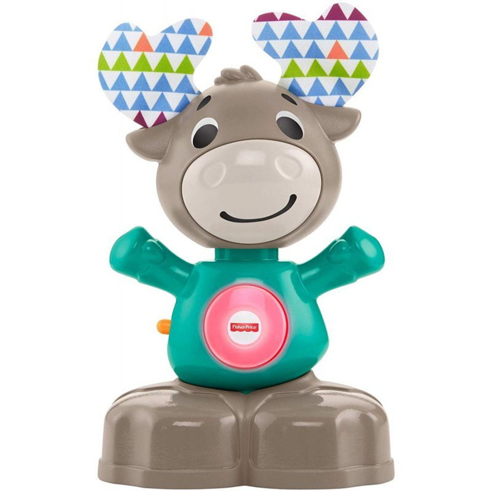 Fisher-Price Linkimals - Интерактивный лось со светом и звуком, вер. ПЛ ГКЦ34