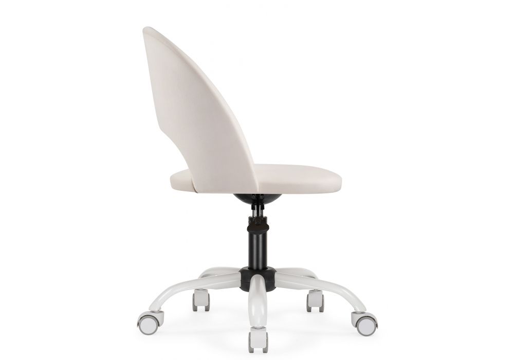 Компьютерное кресло Ирре молочное / белое