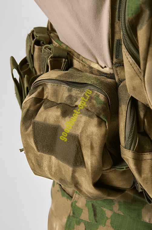 Тактический бронежилет - разгрузка штурмовой 8200 (Без плит) + 14 подсумок Мох