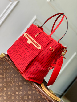 Louis Vuitton Neverfull Bandouliere Inside Out MM