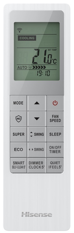 Кондиционер Hisense Silver Crystal Super AS-13UW4RVETG01(S) DC Inverter