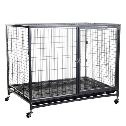 Kredo 074 клетка для собак с подставкой на колесах 109,5х70х89 см