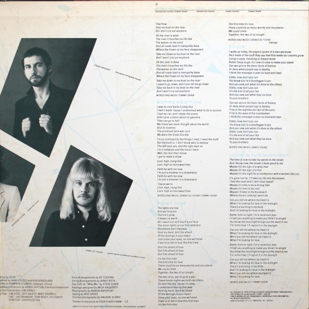 Styx / Cornerstone (LP)