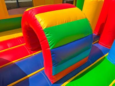 Коммерческий надувной батут «Сафари-Тигр», 12*9*9 м