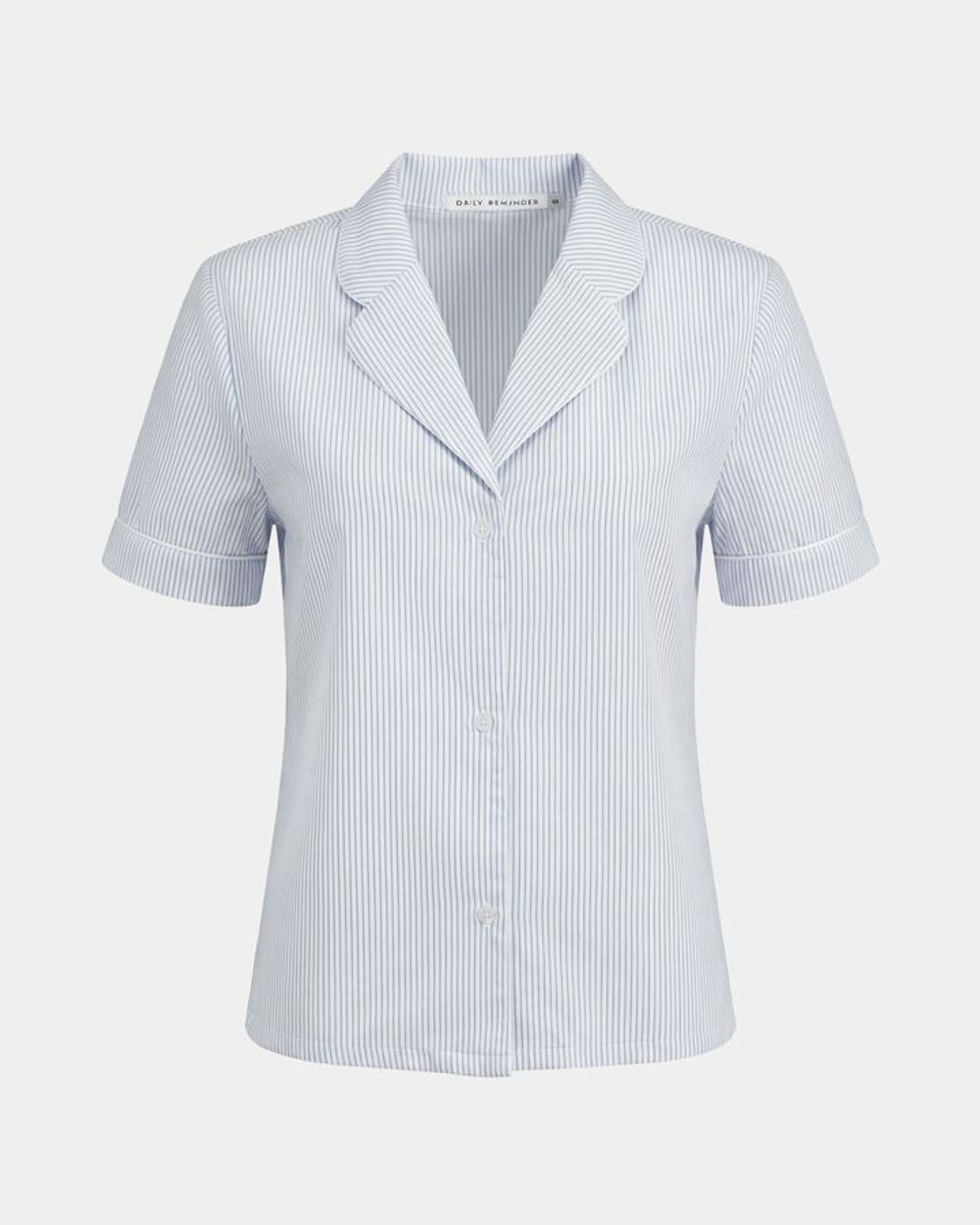 Пижама Голубой принт (рубашка с коротким рукавом + шорты)