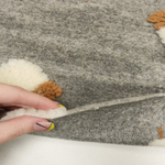 Трикотажное полотно с Барашками