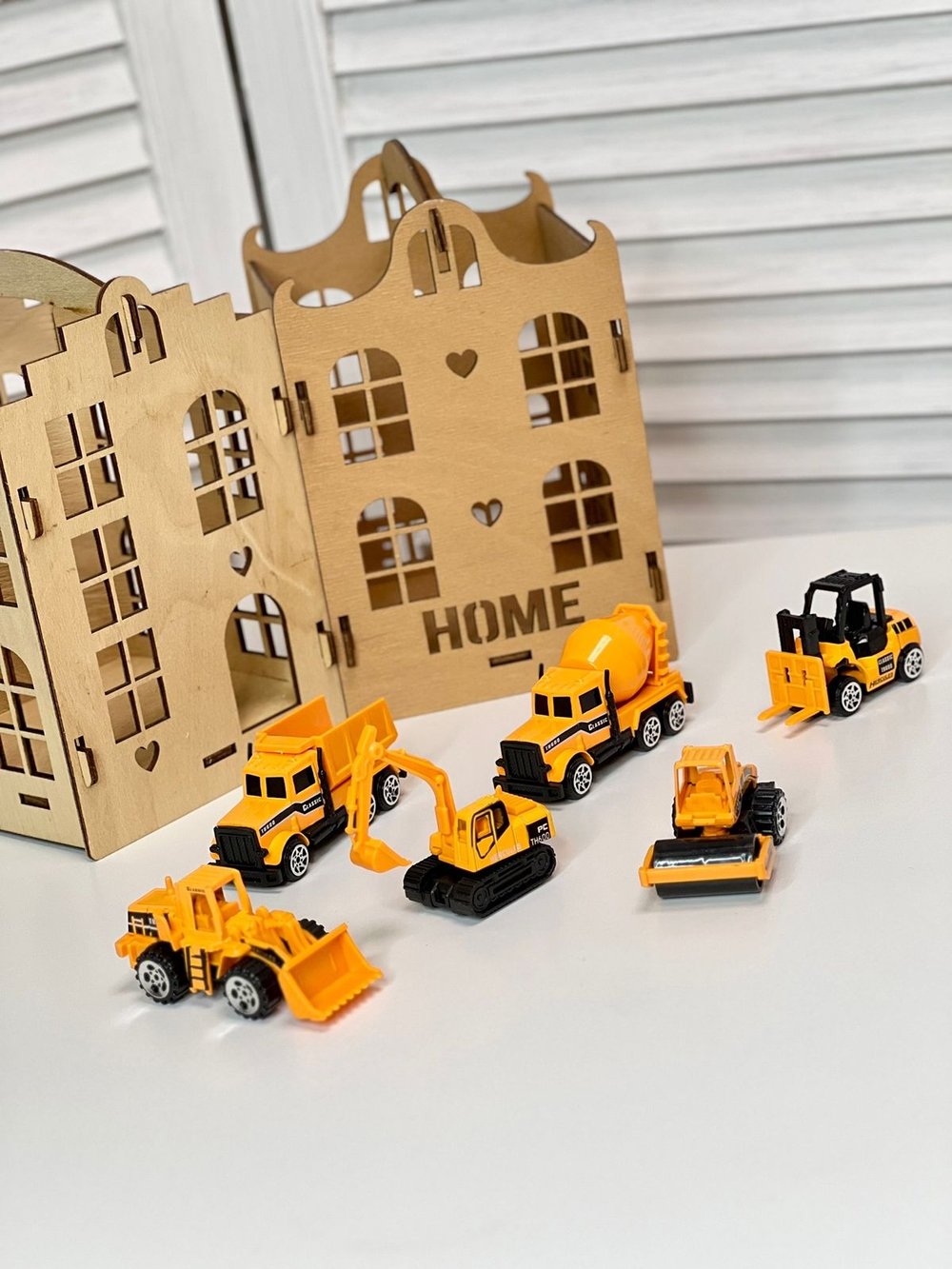 Набор машинок Спецтехника 6шт. в коробке (200648143)