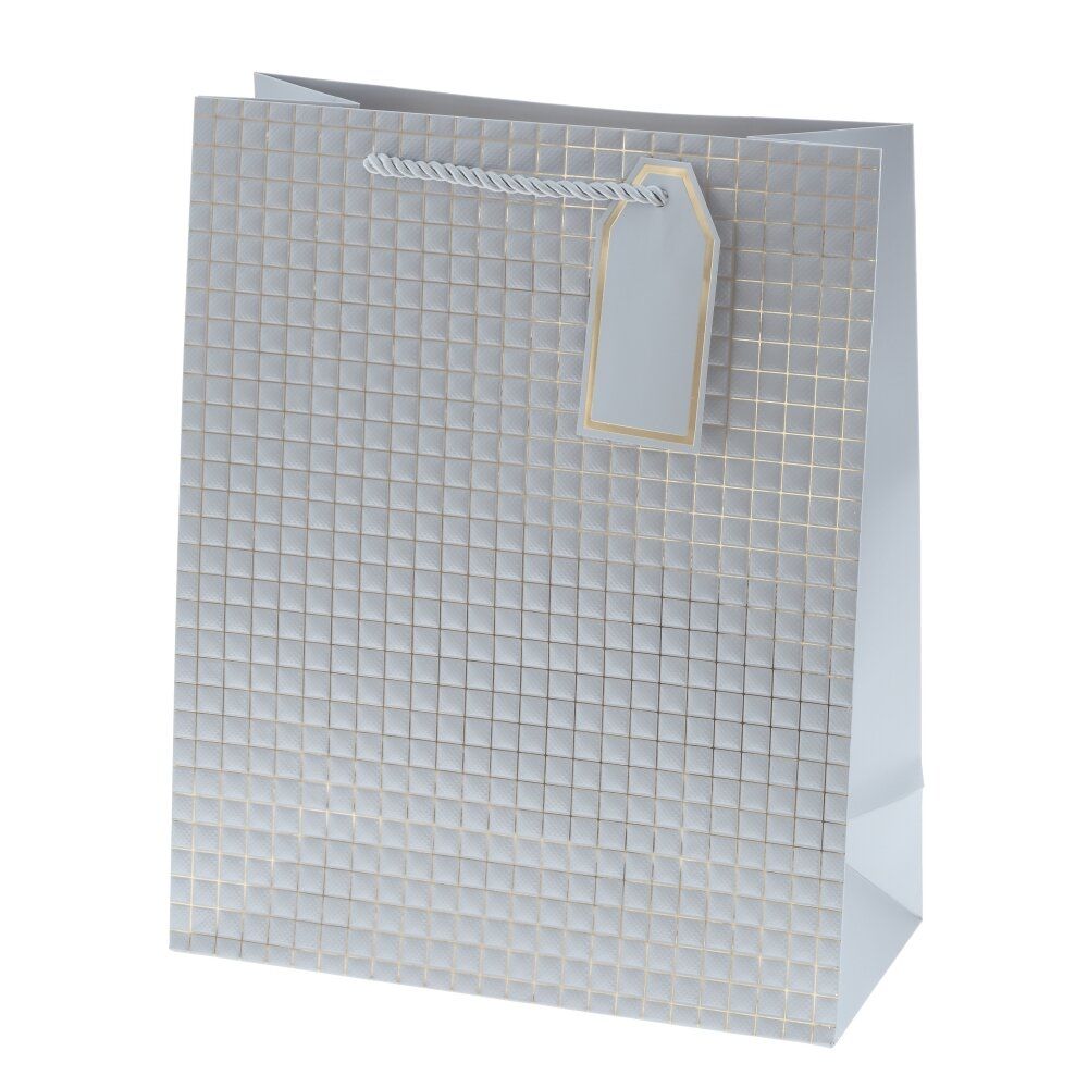 GAEM Пакет подарочный M (бумага 210г/м2, блок 12шт), L26 W12 H32 см, 14в.