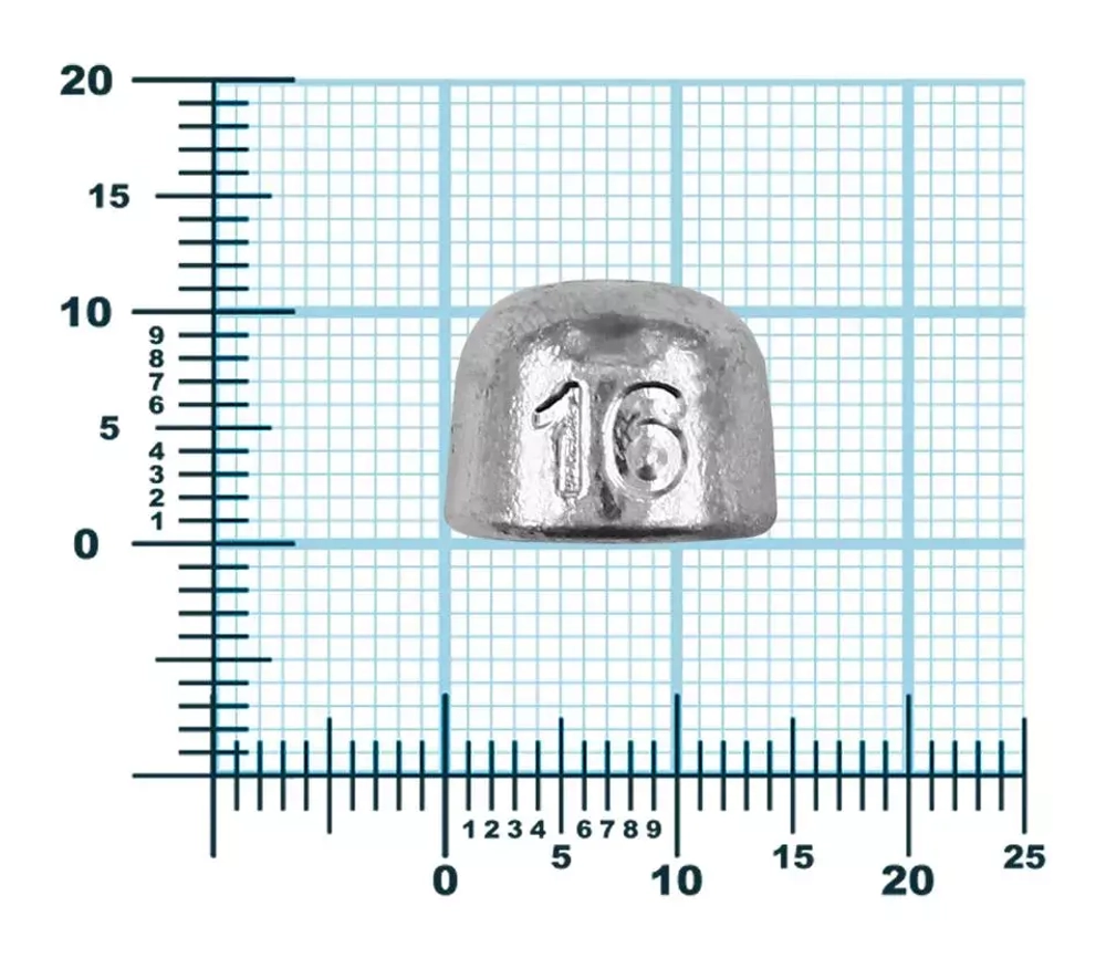 Груз "Пуля" для спиралей Jig Spring (3шт/уп)