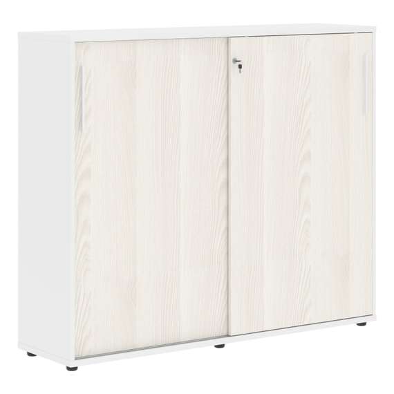 Шкаф средний с дверьми купе EMC 1643  1606х430х1355 EDIS