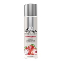 Массажное масло с ароматом клубники System JO Aromatix Massage Oil Strawberry 120мл