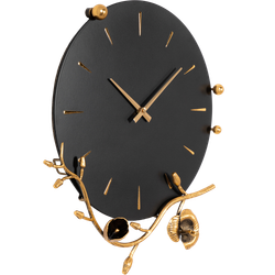 Часы настенные Орхидея Виви Найт Амбер