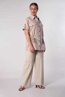 Блузка женская 4332АП, бежевый #429Беб094332АП