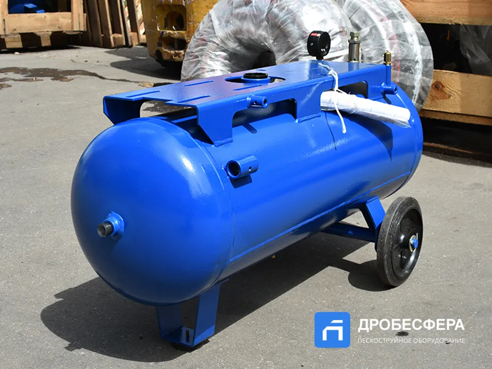 Ресивер компрессора К24 арт. К24.02.00.000 со станиной