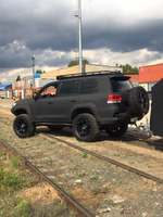 Toyota Land Cruiser 200 с прицепом
