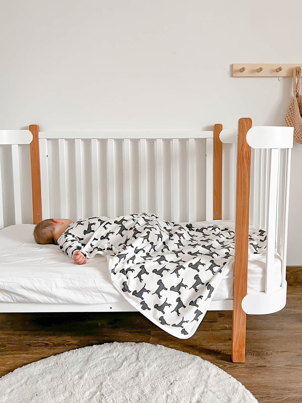 Двусторонний плед Mjölk Собачки NEW