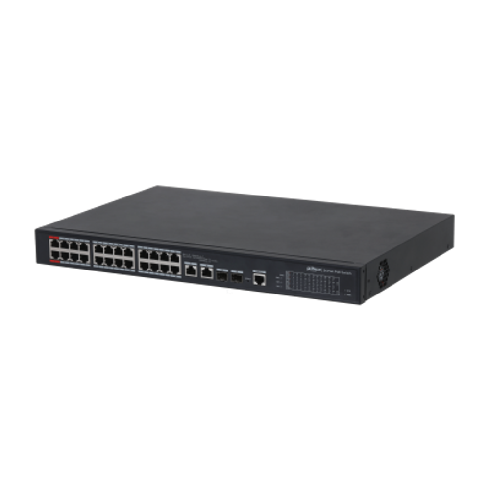 Сетевой PoE коммутатор DahuaDH-PFS4226-24ET-360