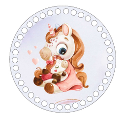 Донышко Принт Детское 12см Животные