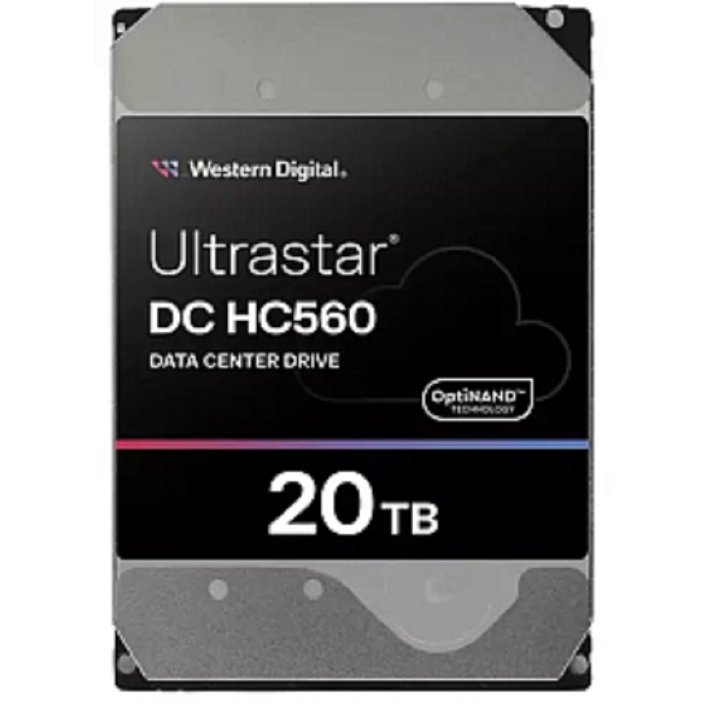 HDD жесткий диск HDD WD SAS Server 20Tb Ultrastar DC HC560 7200 12Gb/s 256MB WUH722020BL5204