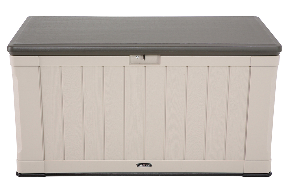 Сундук пластиковый Sand and Brown 439 л, бежево-коричневый