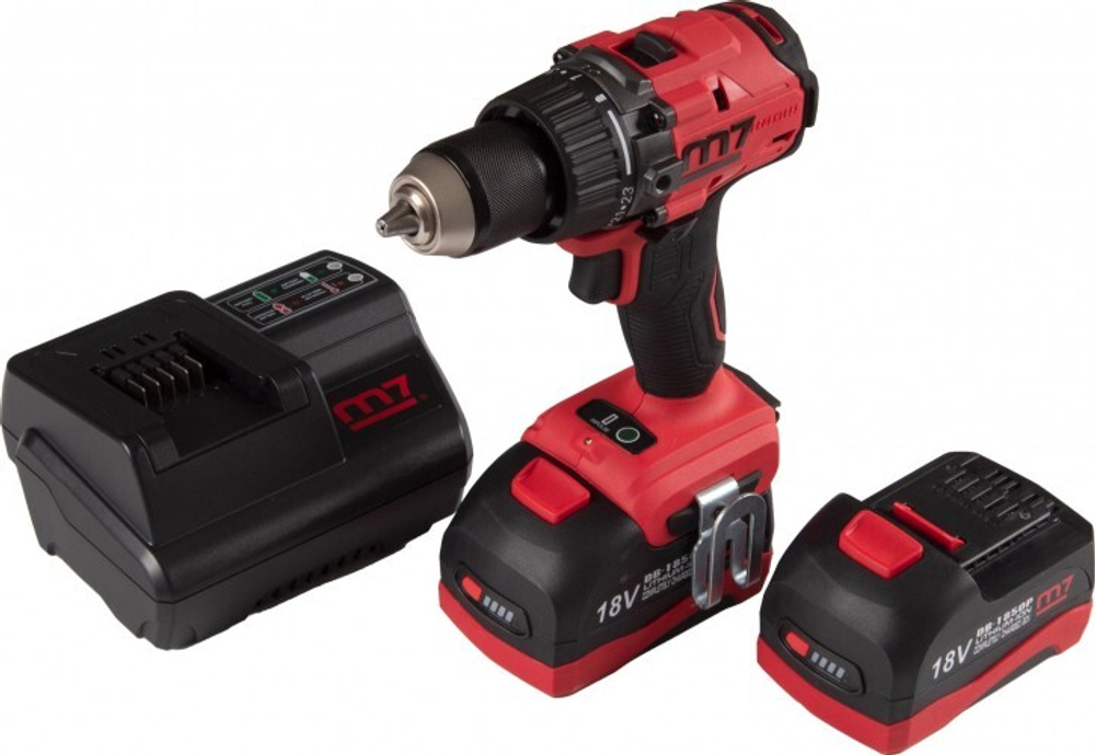 Дрель-шуруповерт аккумуляторная MIGHTY SEVEN DD-101A импульсная, кейс