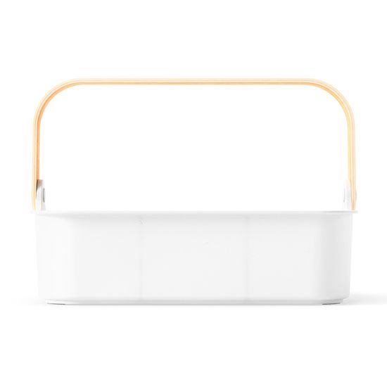 Органайзер bellwood, 37х27 см, белый/натуральное дерево