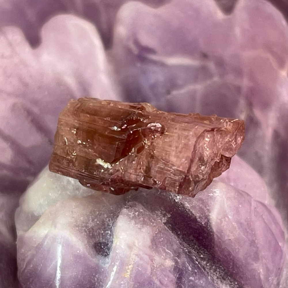 33775 Турмалин Арбузный необработанный 13,8мм