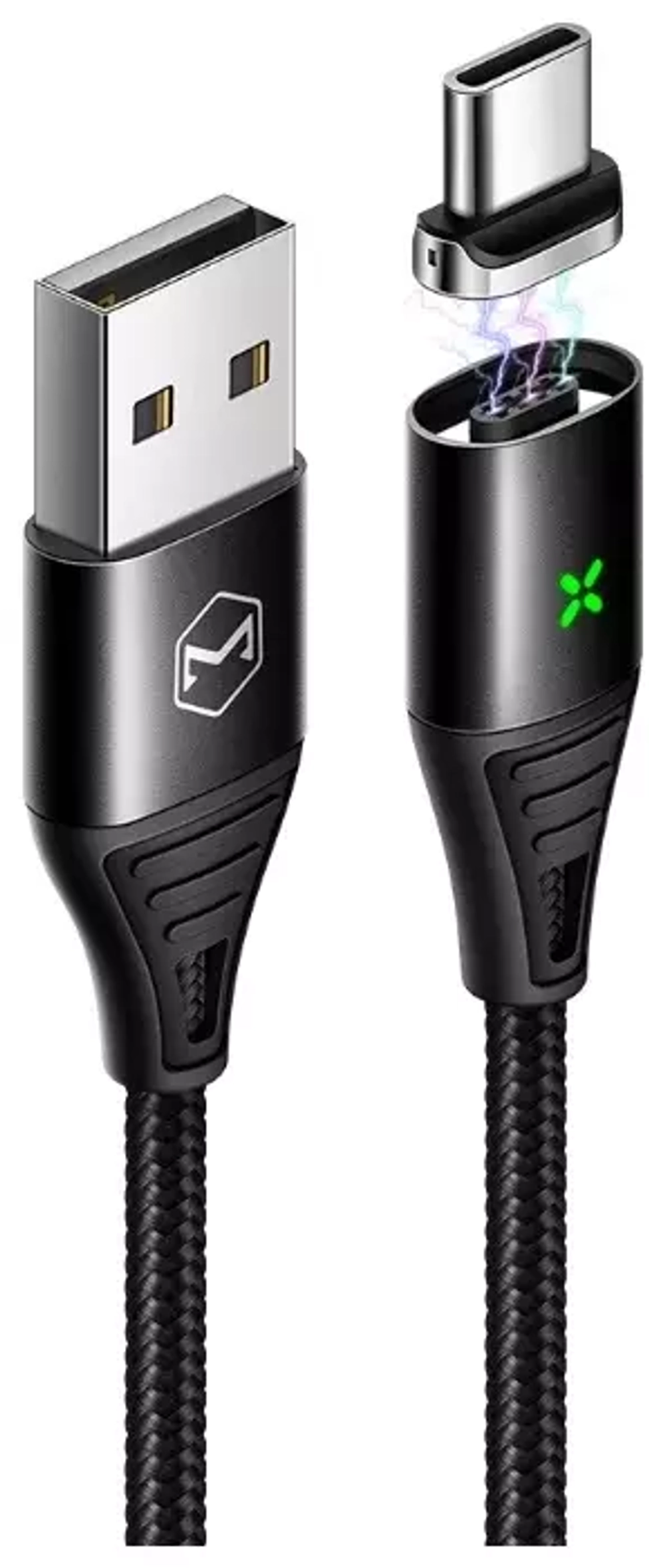 Кабель 1m USB/Lightning 4A CA-6310 магнитный Mcdodo black
