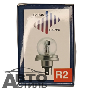 Автолампа 2R 24V 75\70W P45t фарная круглая с\о РarusAuto 24075