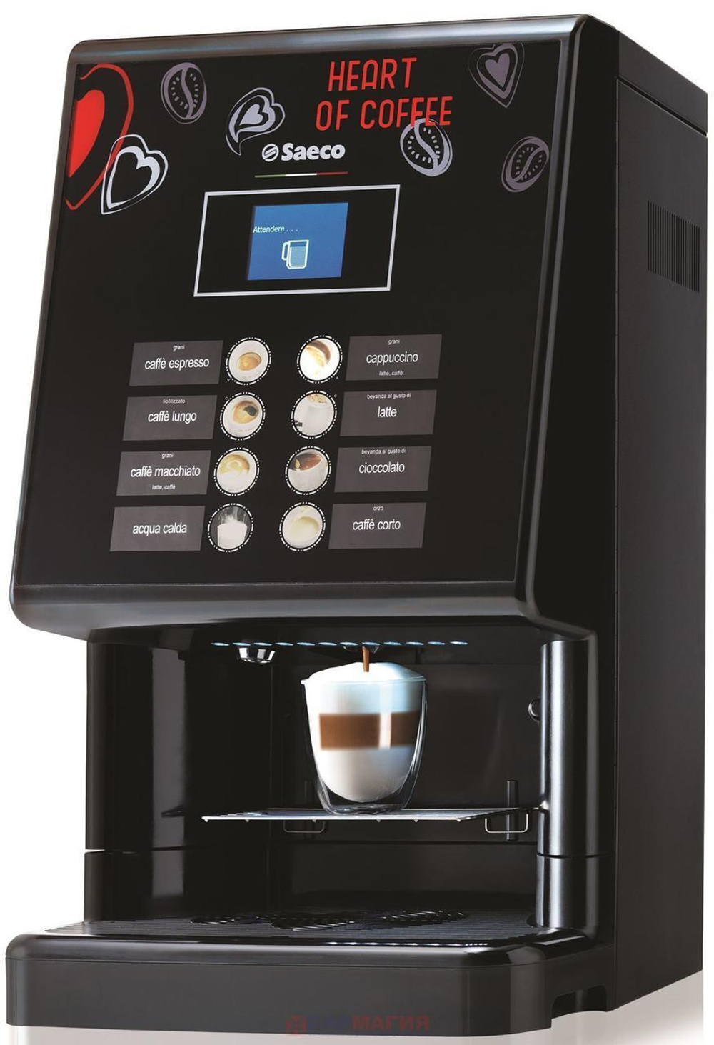 Кофемашина Saeco Phedra Evo Cappuccino Heart of Coffee подключение к водопроводу