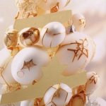 Пакет подарочный «Новогодние украшения» 32*26*10 см, микс