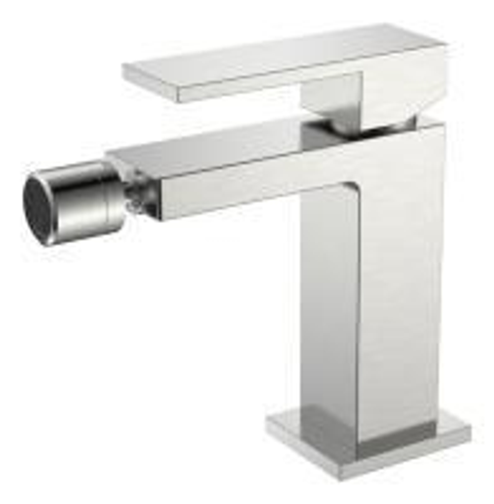 Смеситель для биде Boheme Qubic Brushed Nickel 476-NB