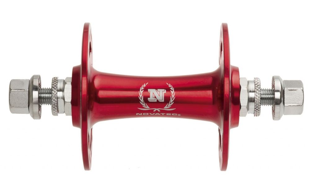 Втулка передняя для Track / Singlespeed / Fixie NOVATEC 32 отверстия,красная