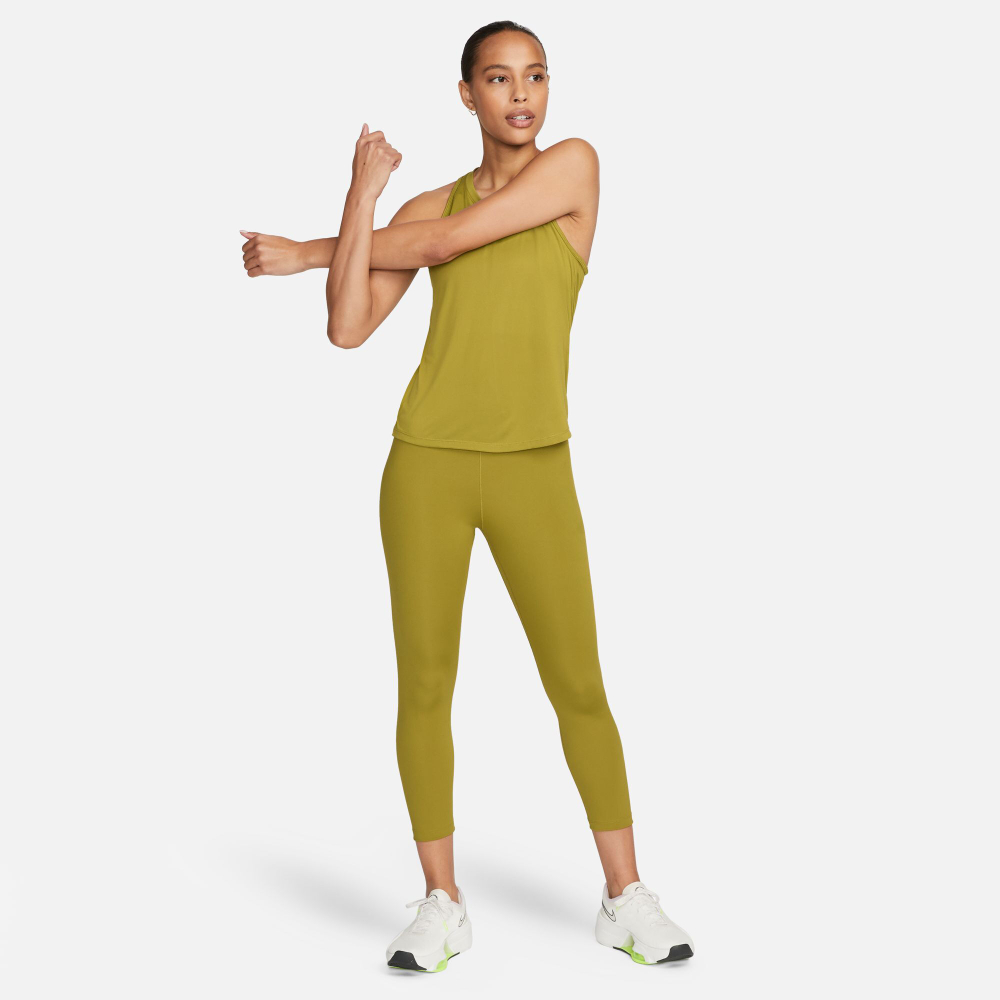 Женская теннисная майка Nike Dri-Fit One STD Tank Top Women - Olive