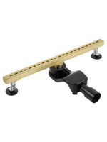 Душевой трап 60 см WONZON & WOGHAND, Брашированное золото (WW-65406M-BG)