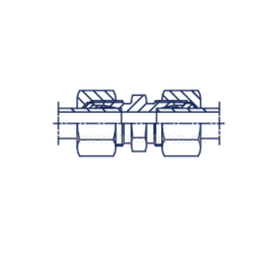Соединение P DS12 20х1.5 (в сборе, нерж.)