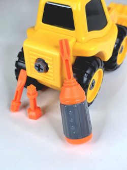 Конструктор с отверткой "Набор машинок из серии Спецтехника" (200508922)